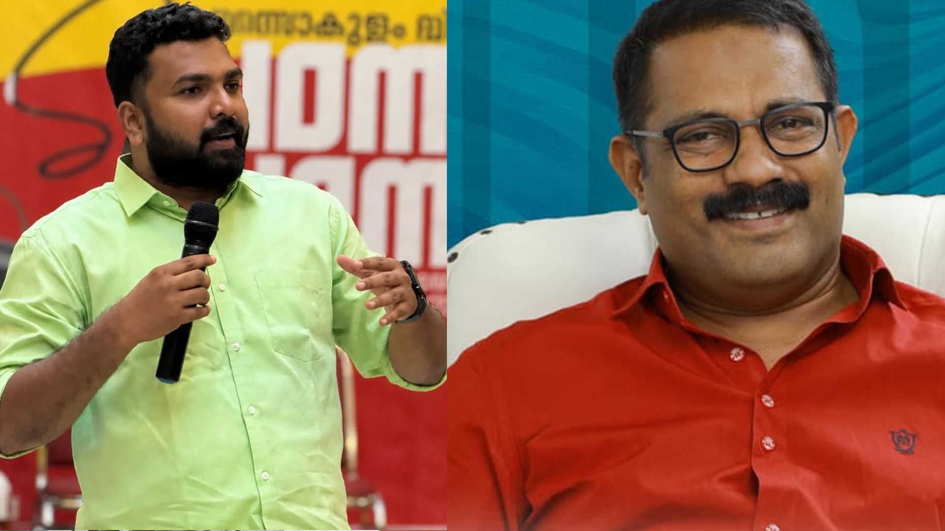 KM Shaji,  PS Sanjeev.jpg