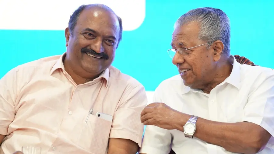 K N Balagopal Pinarayi Vijayan