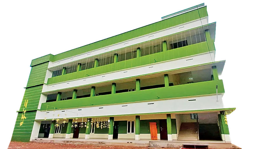 കൊല്ലകടവ് ഗവ. മുഹമ്മദൻ ഹൈസ്കൂളിലെ  പുതിയ കെട്ടിടം 