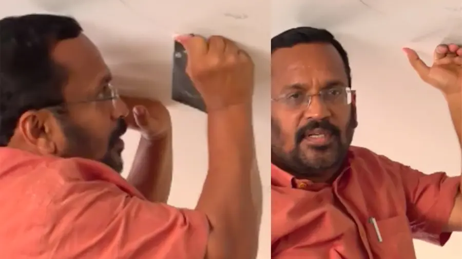 K RAJAN MUNDAKKAI TOWNSHIP HOUSE CRACK