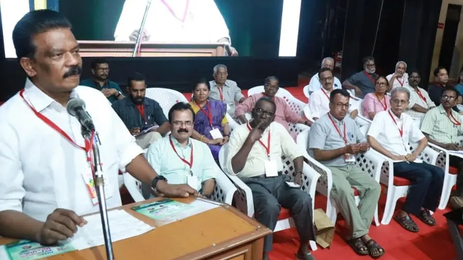 K Radhakrishnan at KGOA conference