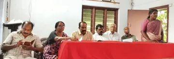 കെഎസ്കെടിയു സ്വാഗതസംഘം രൂപീകരണയോഗം സംസ്ഥാന കമ്മിറ്റി അംഗം എൻ സുധാമണി ഉദ്ഘാടനംചെയ്യുന്നു