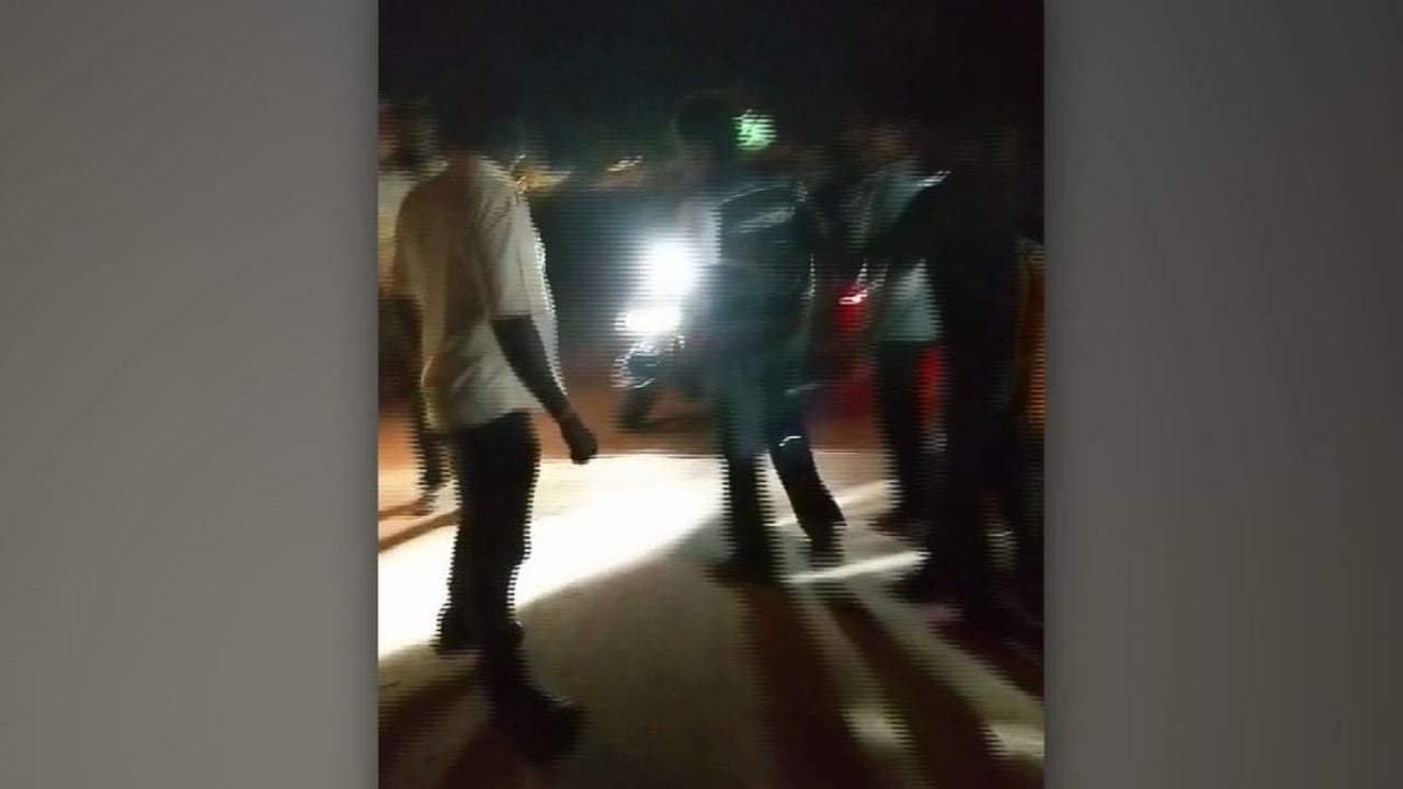 KSRTC DRIVER ATTACKED.