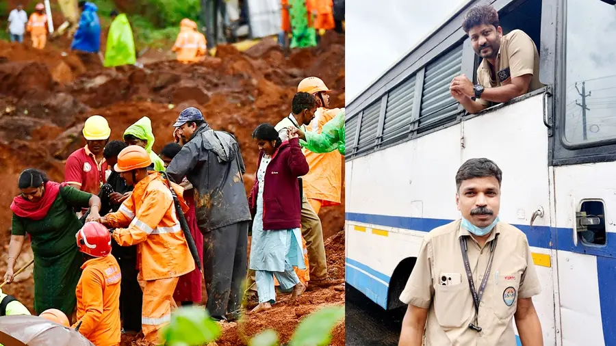 KSRTC Passengers Meppadi Landslide
