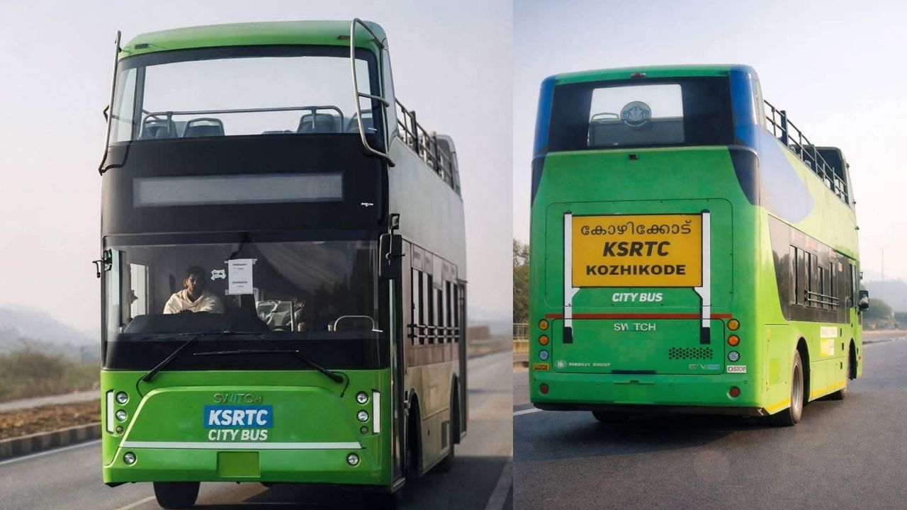 KSRTC double decker bus KOZHIKKODE