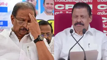 K Sudhakaran M V Govindan