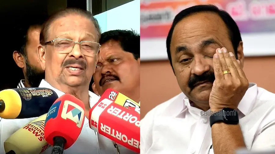 K Sudhakaran V D Satheesan