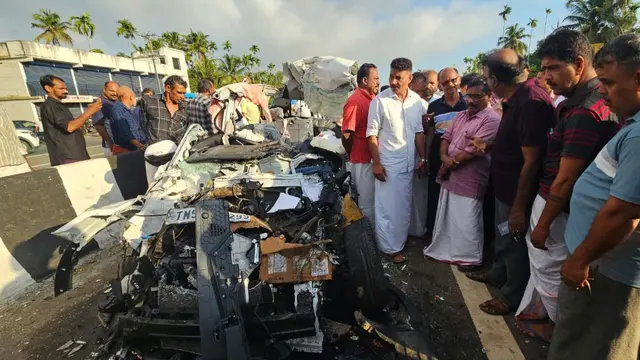 Kaipamangalam Car accident