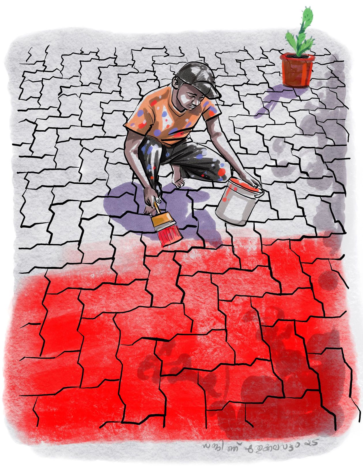 ചിത്രീകരണം: സജിത്‌ പുതുക്കലവട്ടം