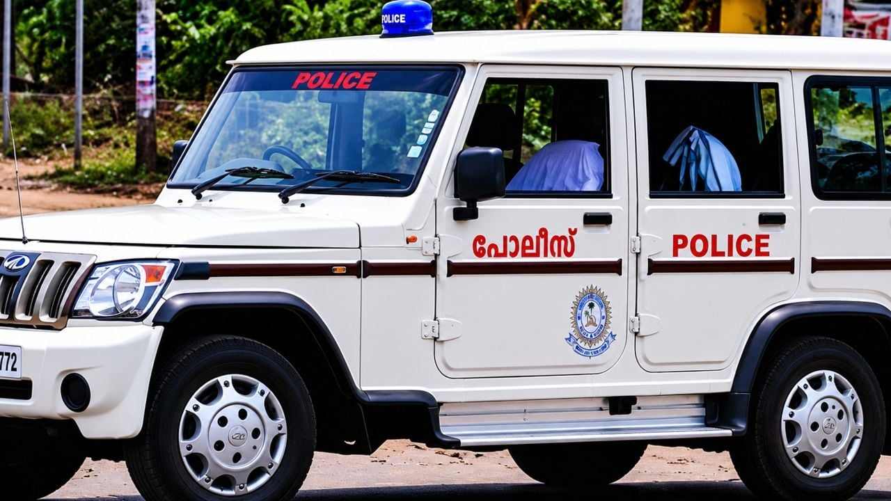 Kerala Police Jeep