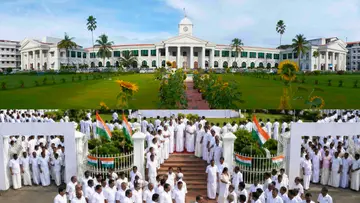 Kerala secretariat Congress leaders