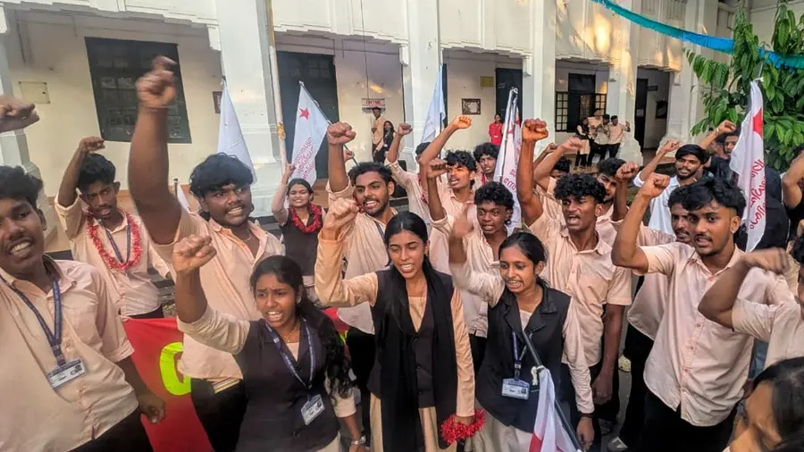 Kozhikkode westhill polytechnic sfi victory