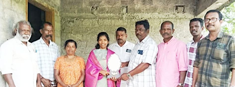 When CK Sandramole was felicitated by the leadership of the PKS Kuttanad Area Committee