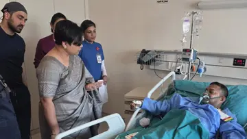 Kuwait airport attack Indian Ambassador visit