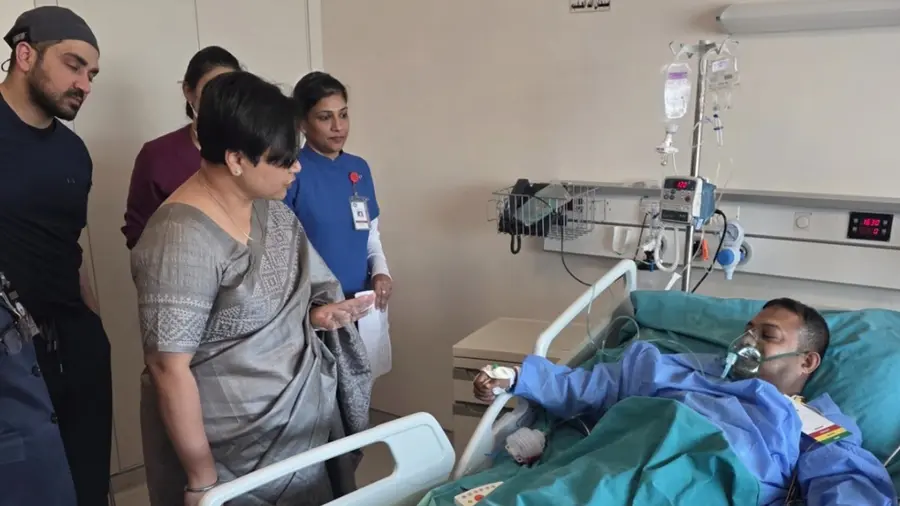 Kuwait airport attack Indian Ambassador visit