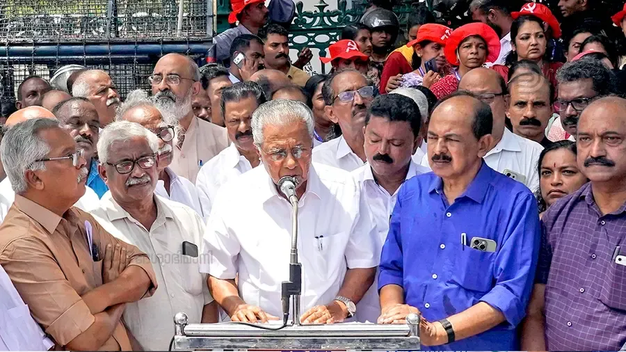 LDF Protests Local Self-Governments Fund Cuts