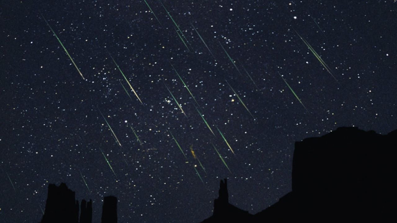 Leonid meteor shower