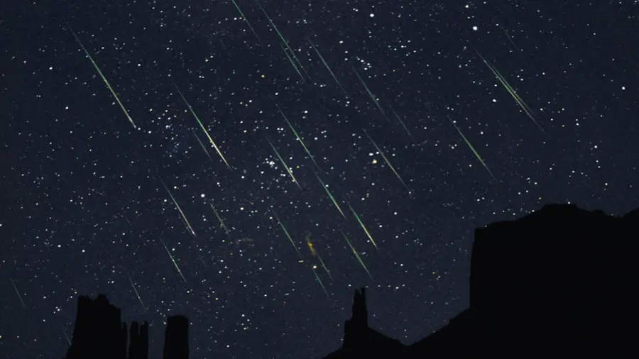Leonid meteor shower