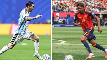 Lionel MessI Lamine Yamal