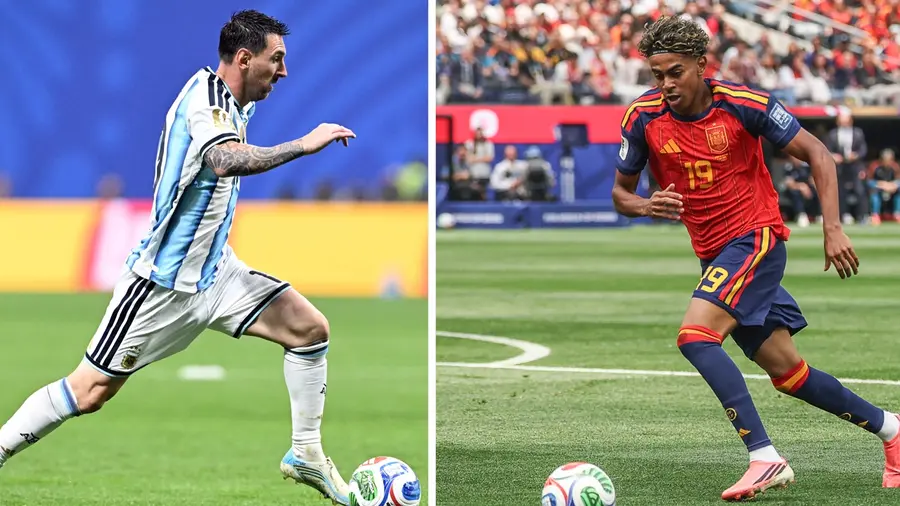 Lionel MessI Lamine Yamal
