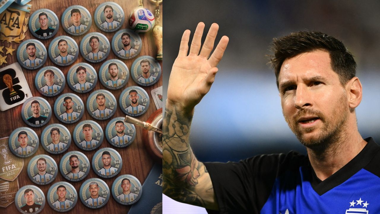 Lionel Messi Argentina 2026 WC Squad