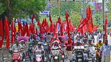 Lottery Sellers Protest