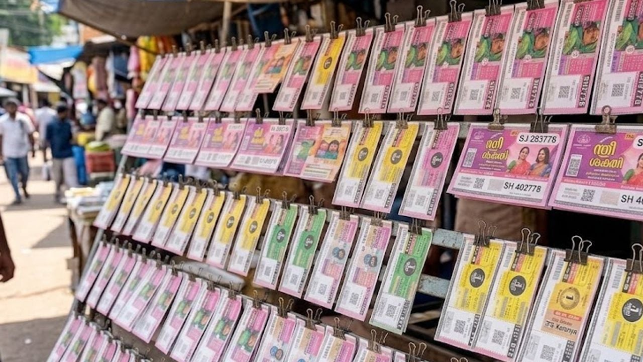 Lottery Stall AI Image