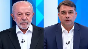 Lula da Silva Flavio Bolsonaro