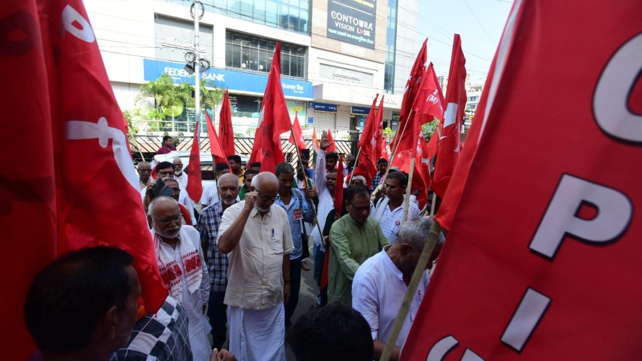 M A baby voter adhikara yatra