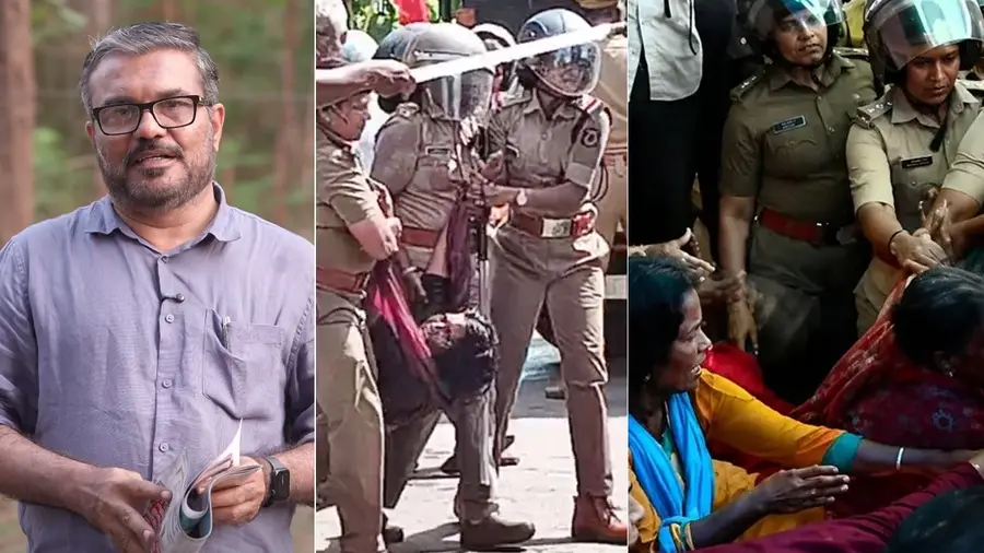 M B Rajesh about Pariyathukavu police brutality