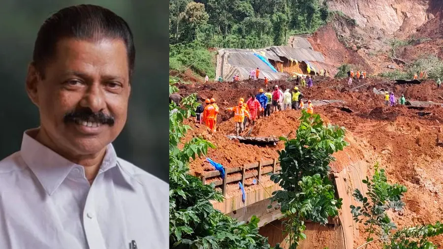 MEPPADI LANDSLIDES MV GOVINDAN.JPG
