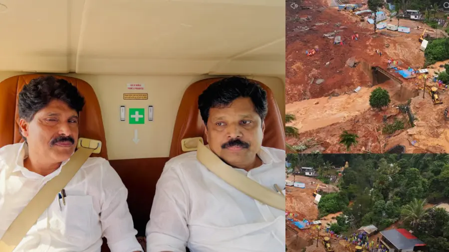 MEPPADI LANDSLIDES UDF MINISTER.JPG