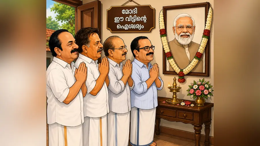 MODI VD UDF SAFFRONISATION