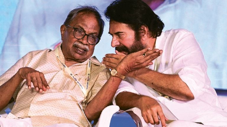 m t vasudevan nair- Mammootty