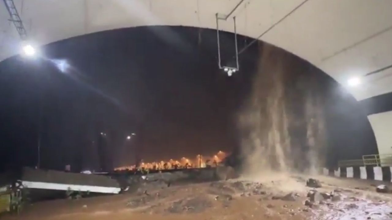 MUMBAI LANDSLIDE TUNNEL
