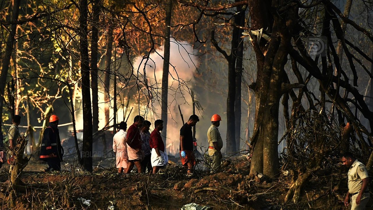 MUNDATHIKODE BLAST PHOTO STORY