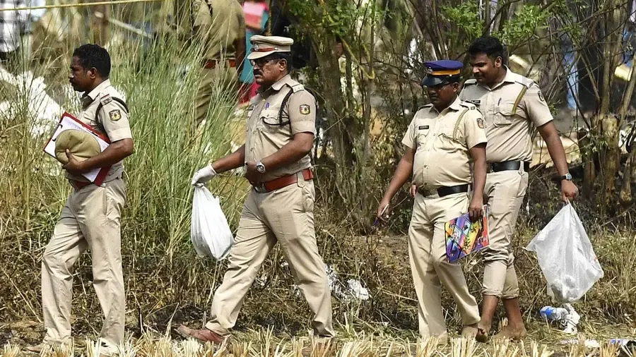 MUNDATHIKODE BLAST POLICE