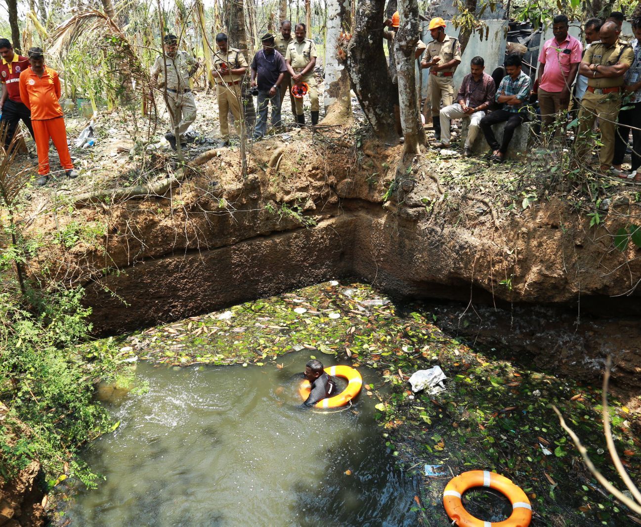 MUNDATHIKODE BLAST POND SEARCHING NOT SIZED
