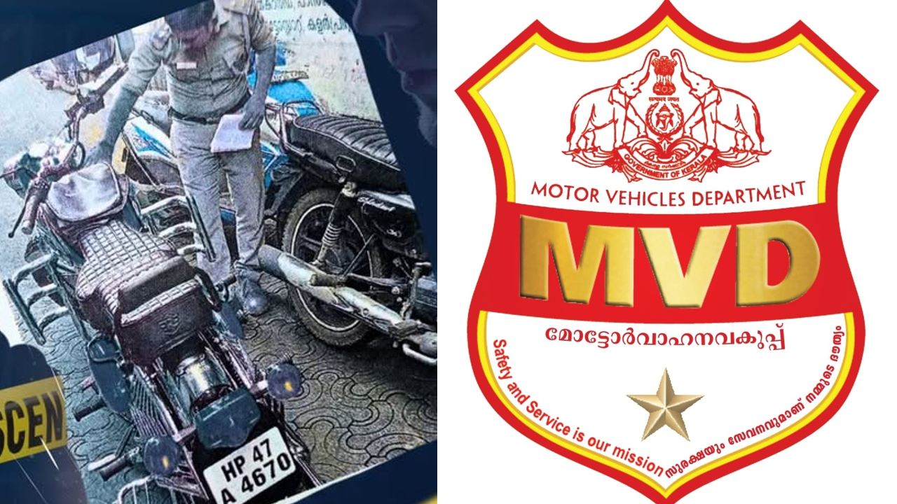 MVD Detects Re-Registration of Scrapped Govt Bike