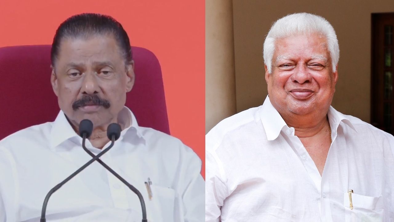 M V Govindan P P Thankachan.