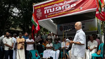 Madhyamam Employees Strike.jpg