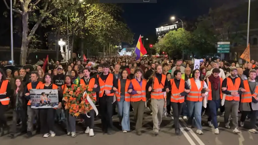 Madrid protest