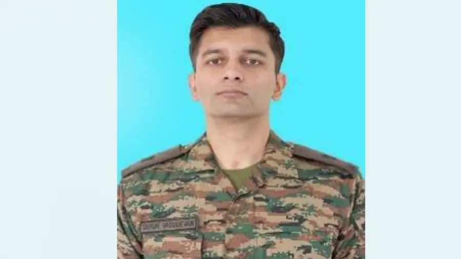 Major Tarun Vasudevan Shaurya Chakra