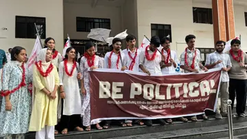 Manjeri Medical College union sfi victory