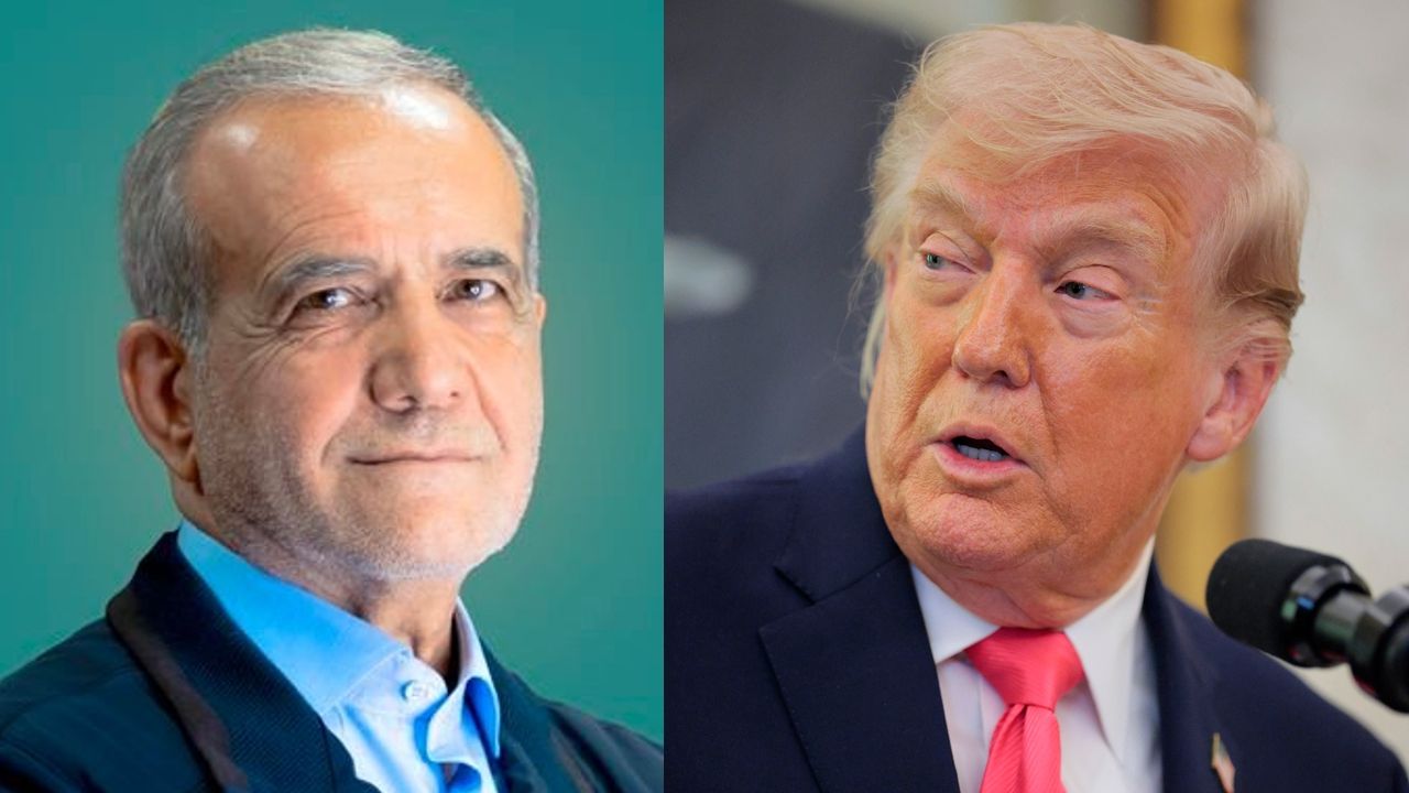 Masoud Pezeshkian Donald Trump