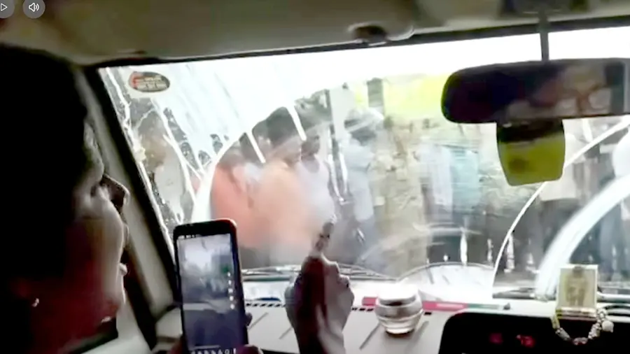 Minakshi Mukherjee car attcked