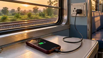 Mobile Phone Charging Train