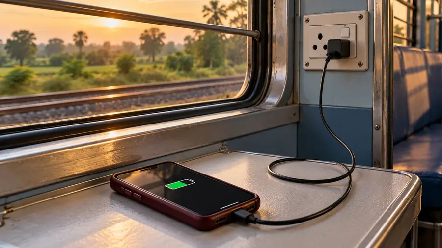 Mobile Phone Charging Train