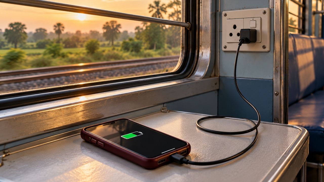 Mobile Phone Charging Train
