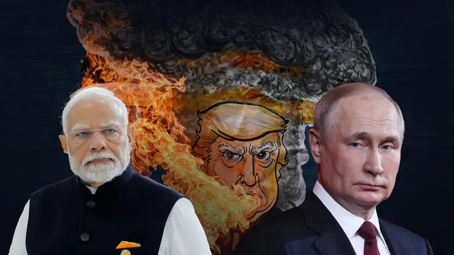 Modi Trump and Putin